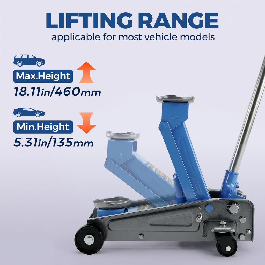 3Ton Hydraulic Floor Jack C562