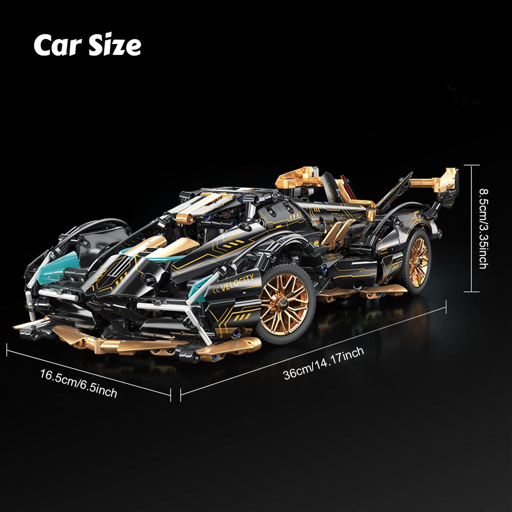 Racing Car Building Block Set 1:14 M29580