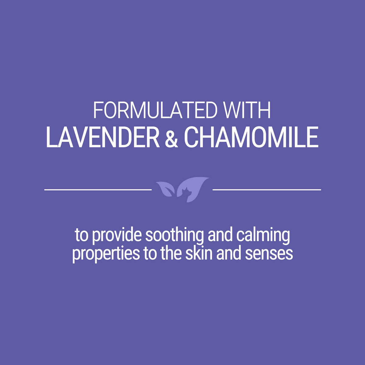 Lavender and Chamomile Calming Dog Shampoo, 1 Gallon E353906