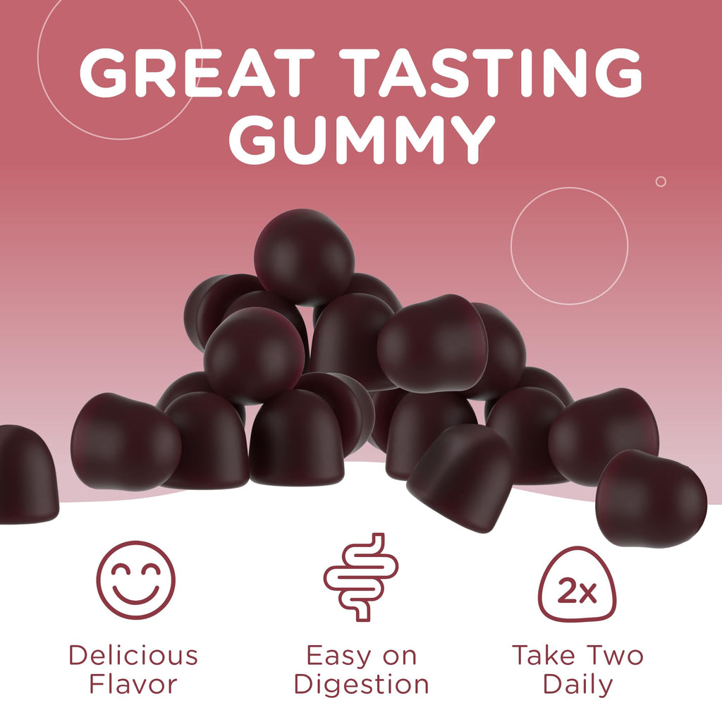 Beet Root 500 mg Cherry Gummies G80378