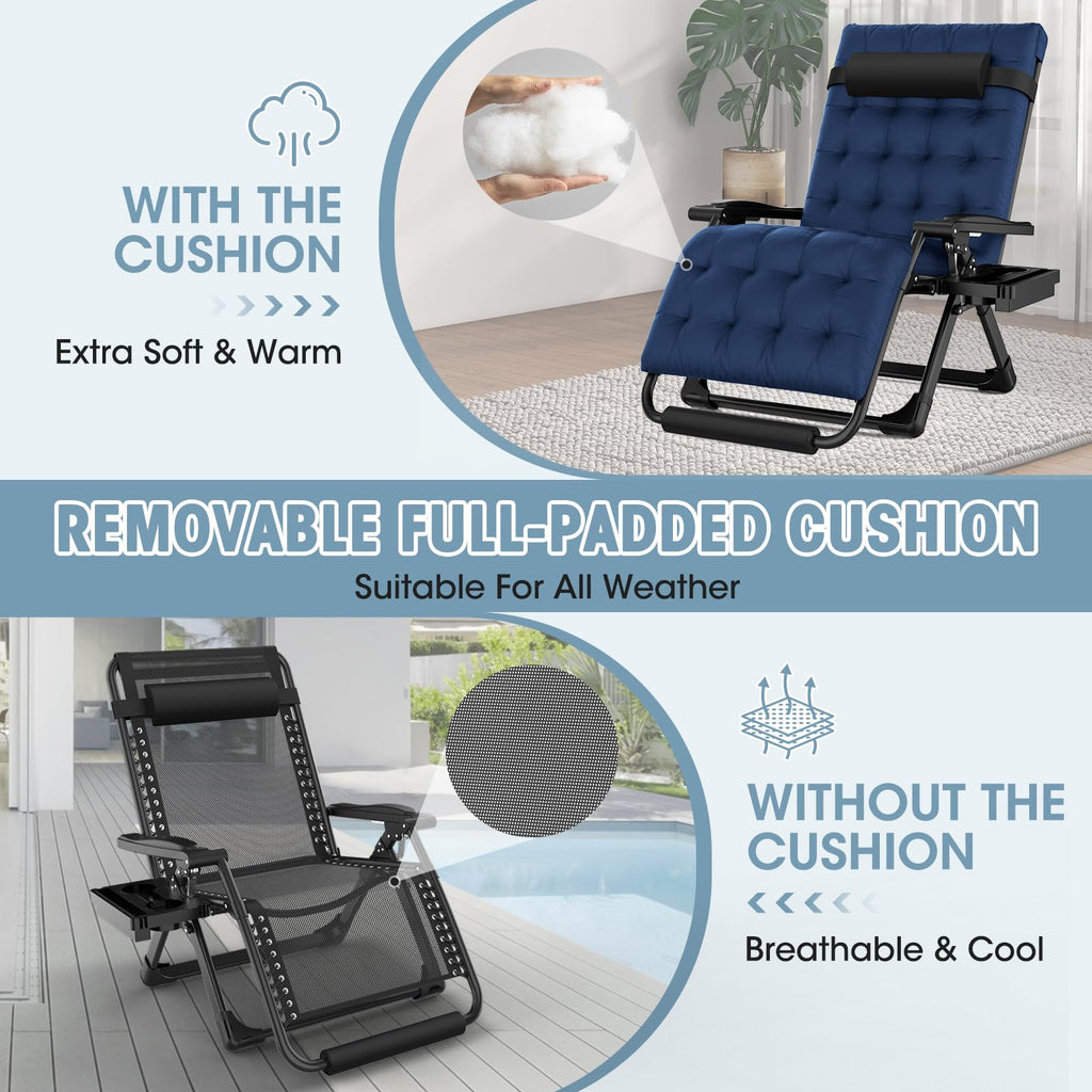 Oversized Zero Gravity Chair with Carry Bag B369772
