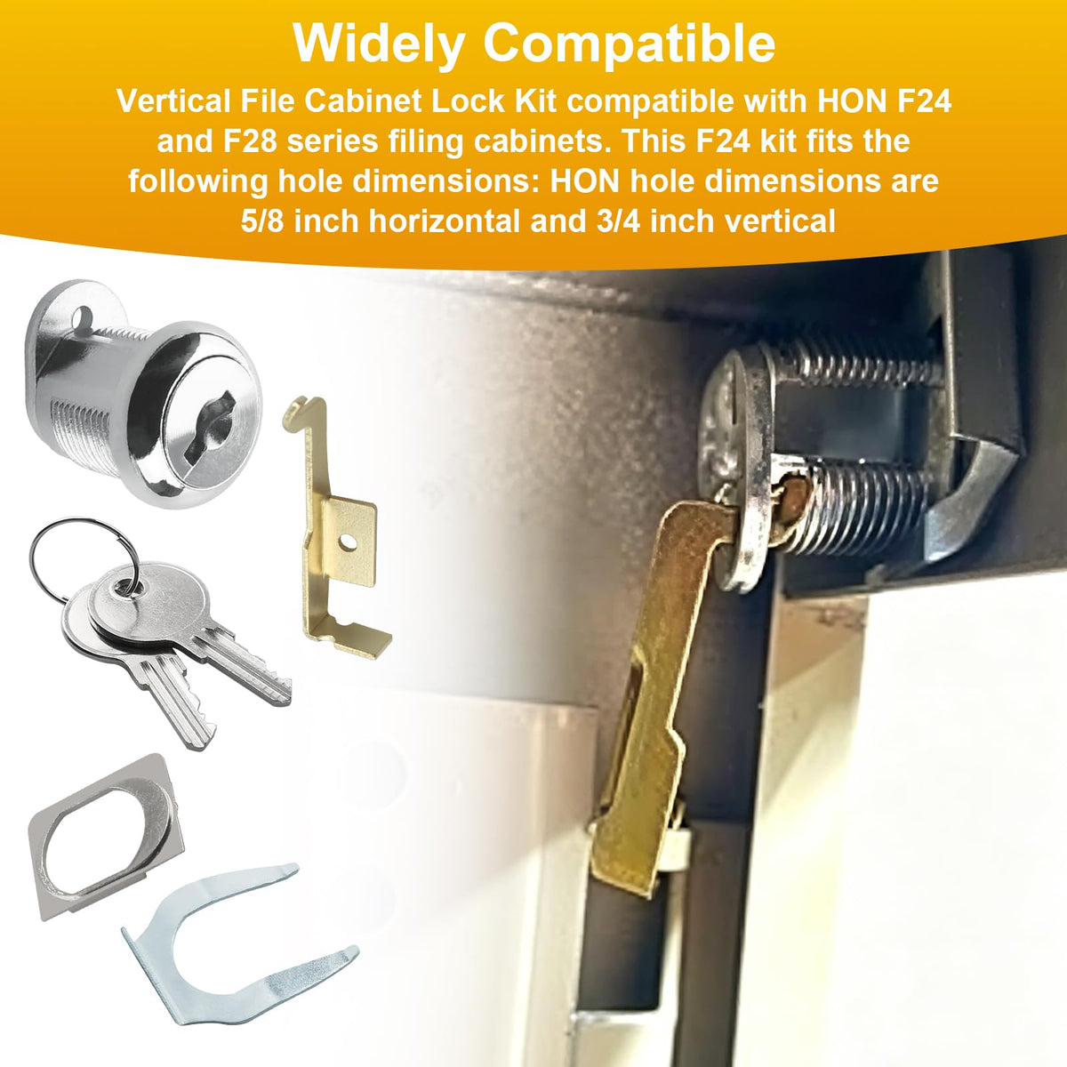 File Cabinet Lock Replacement Kit V91862