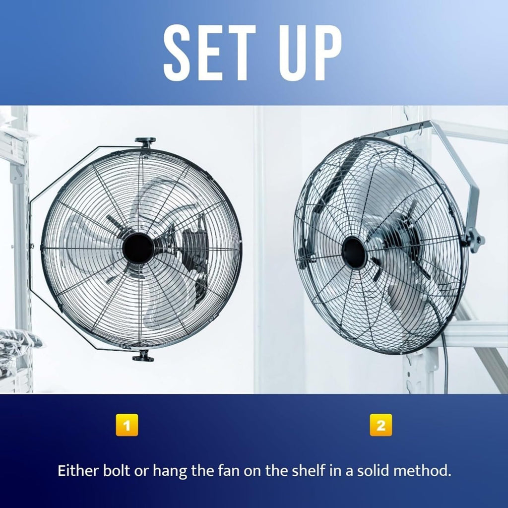 20 Inch 3 Speed Metal Floor Fan R326114