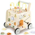 Wooden Activity Cube Push Walker L3959