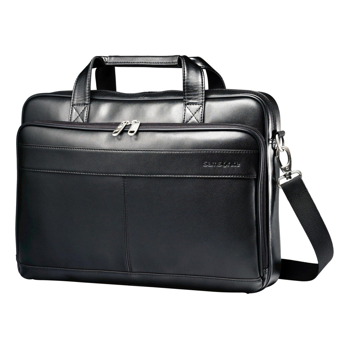 Leather Slim Briefcase K42410