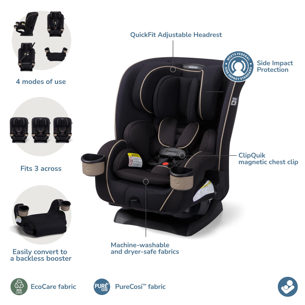 4-in-1 Convertible Car Seat Z2665