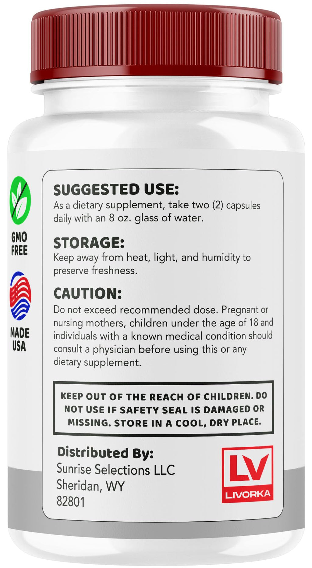 Health Flux Support Supplement Capsules 180 Capsules X916182