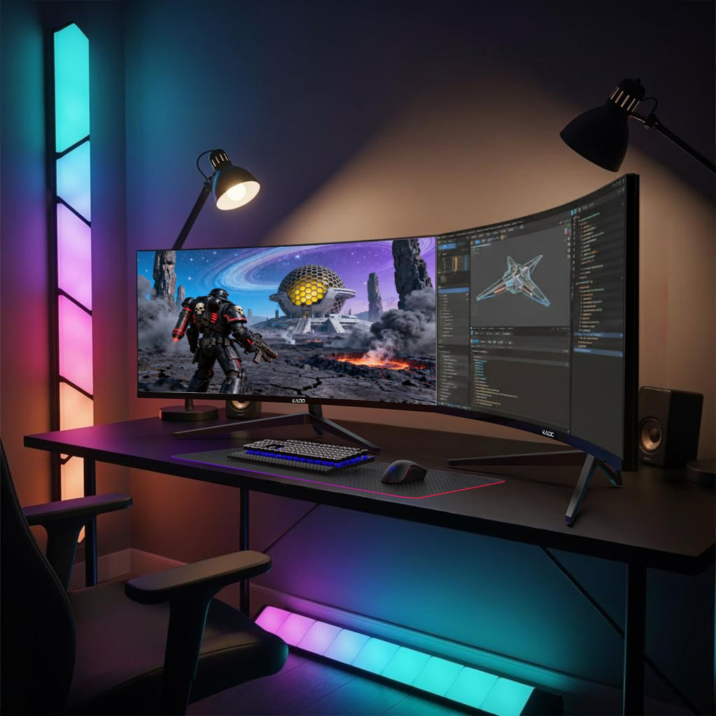 2-Pack 34" Curved 165Hz Ultrawide Computer Monitor Y69027