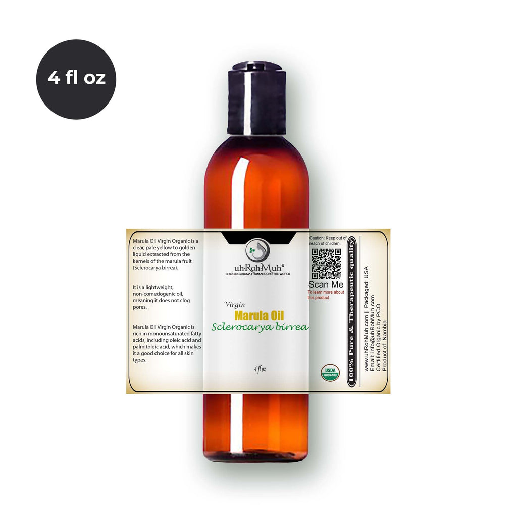 Cold Pressed Virgin Organic Marula Oil 4 Fl Oz Z1274