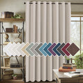 Polyester Room Darkening Blackout Curtain 100 x 84 Inches K908