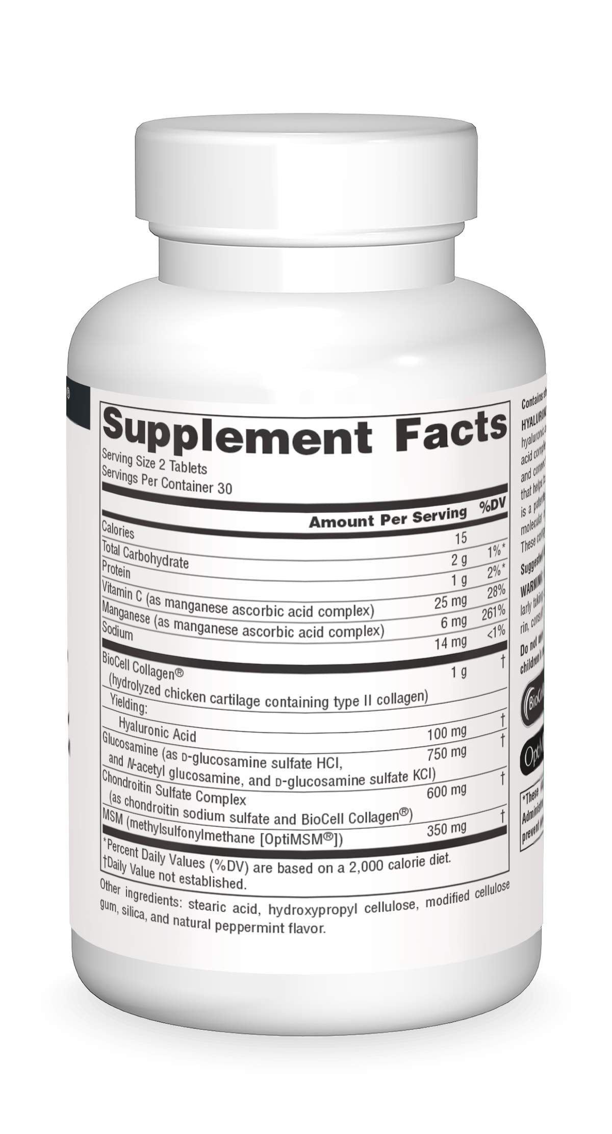 Hyaluronic Joint Complex 60 Tablets Z50150