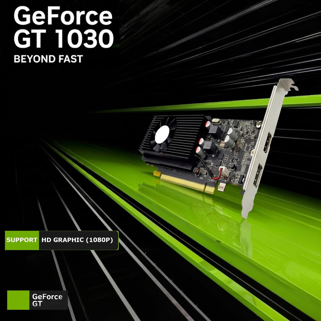RGB Desktop PC Intel Core i5-8500 16GB DDR4 RAM 256GB SSD 500GB HDD GeForce GT 1030 R41885