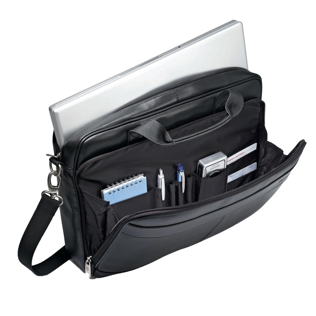 Leather Slim Briefcase K42410