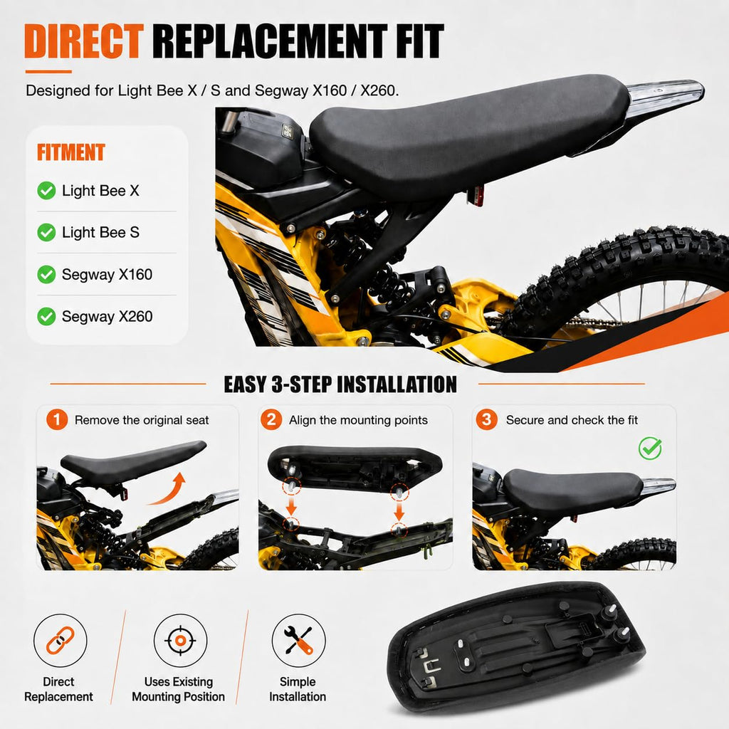 Electric Bike Seat Cushion C312