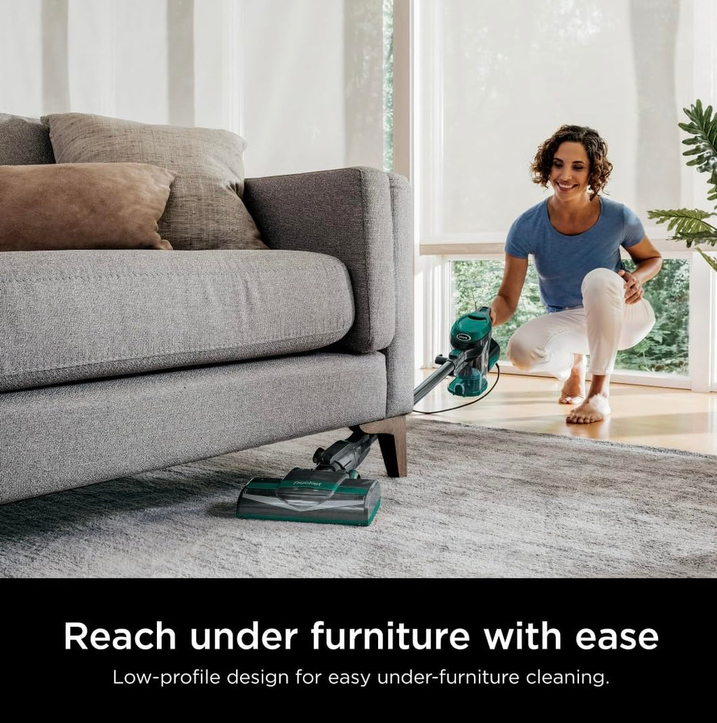 Ultra-Light Corded Vacuum for Carpets & Hard Floors, Green K565094