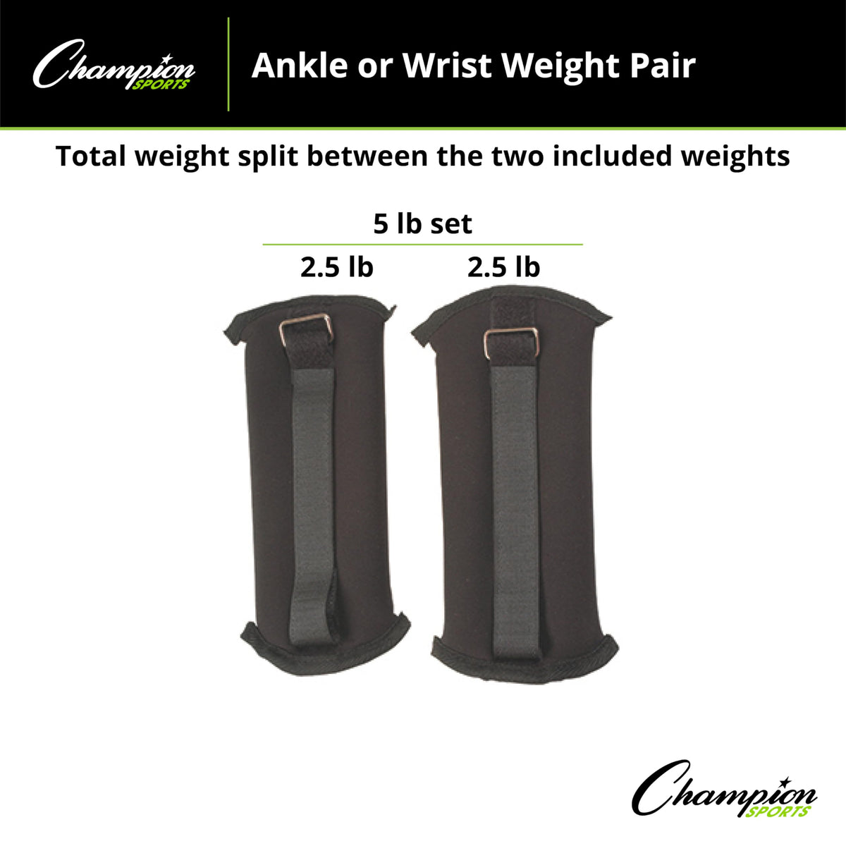 Adjustable Ankle and Wrist Weights J208715