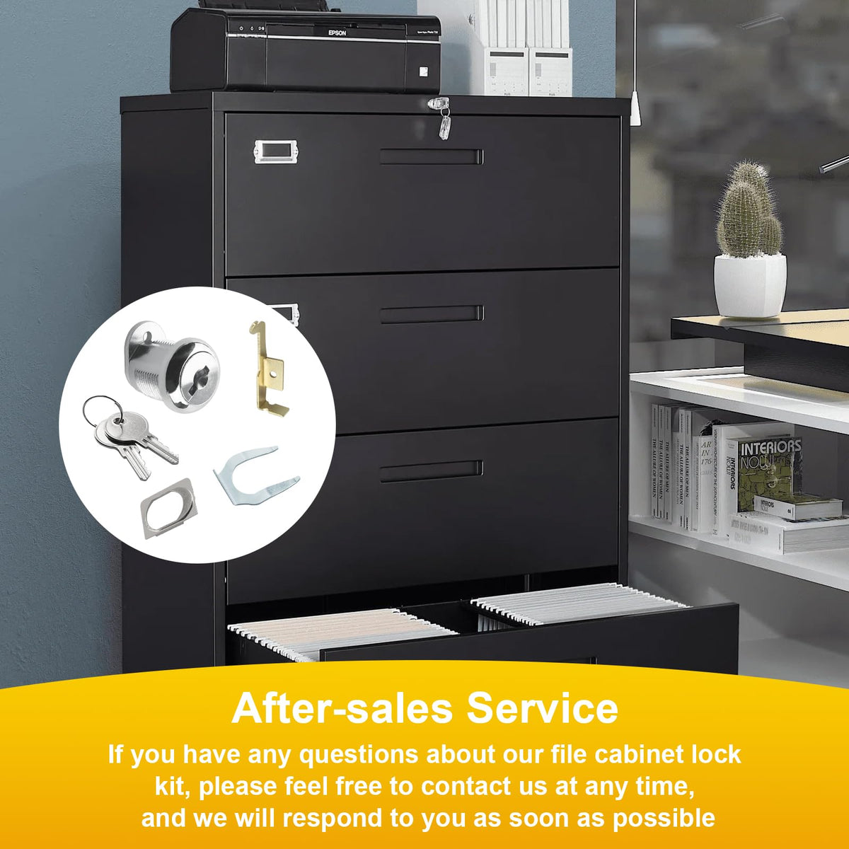 File Cabinet Lock Replacement Kit V91862