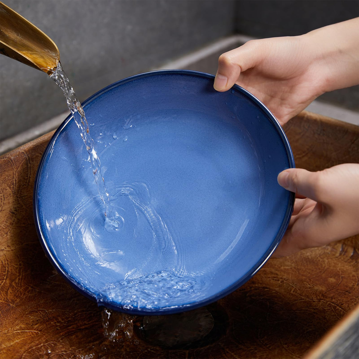 8.75'' Ceramic Pasta Bowls Set of 4 T774