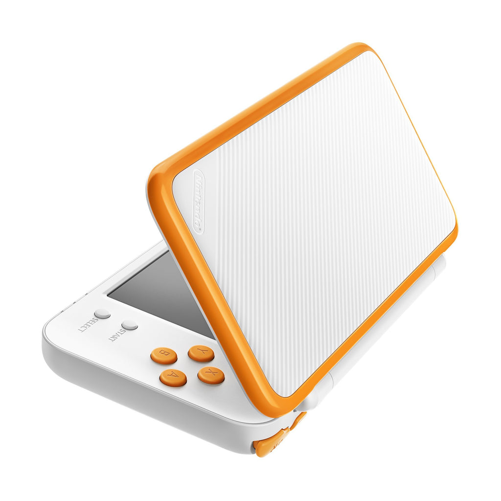 White Orange 2DS XL Console V355