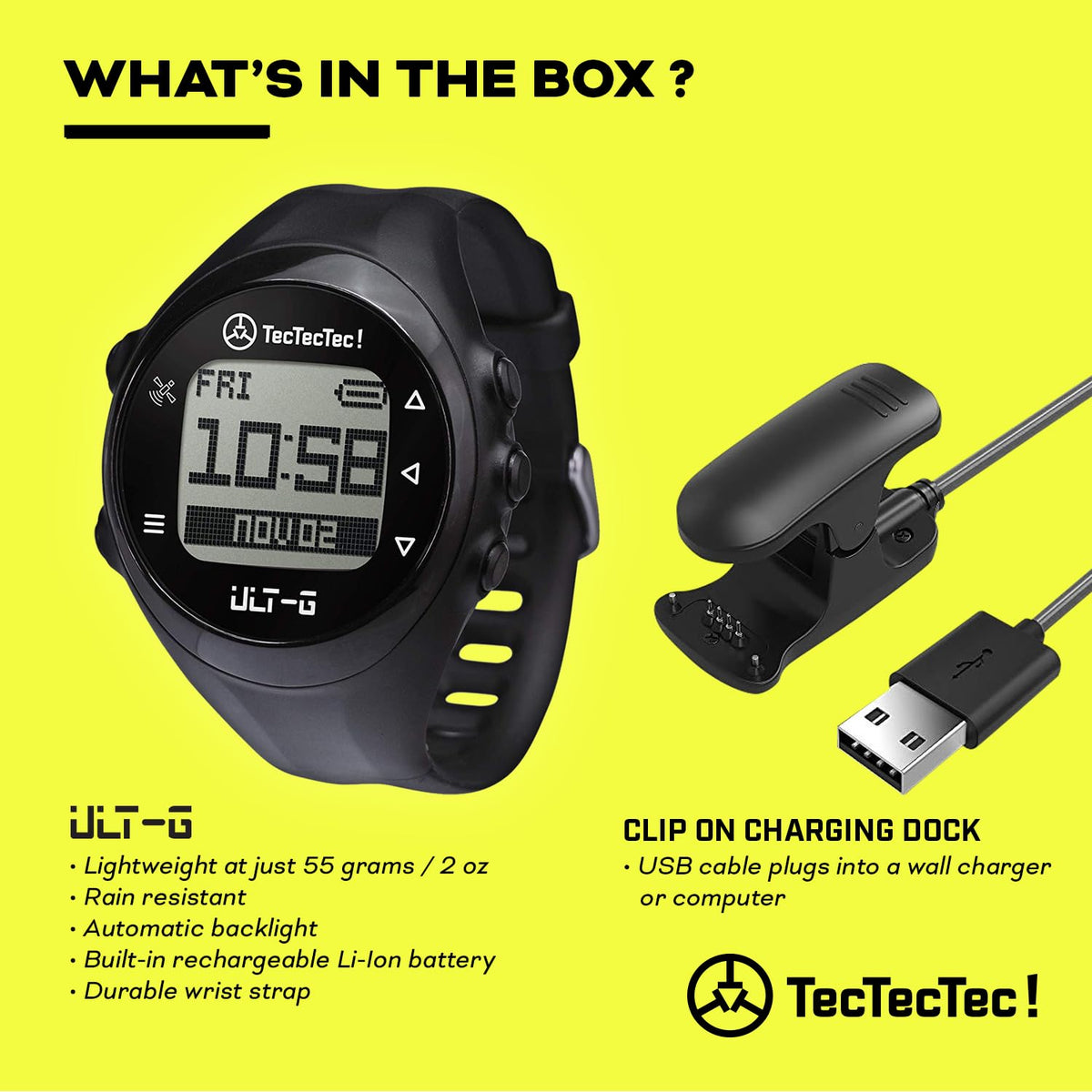 Golf GPS Watch Black S7781