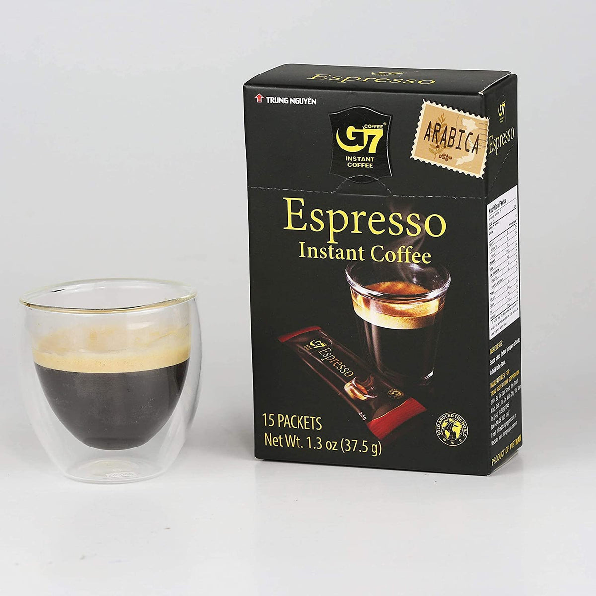 Instant Arabica Coffee 15 Packets 4-Pack I777