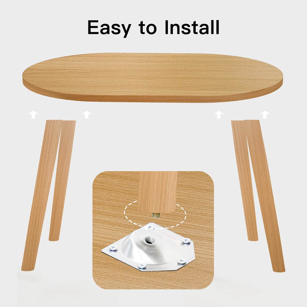 Small Oval Coffee Table I511