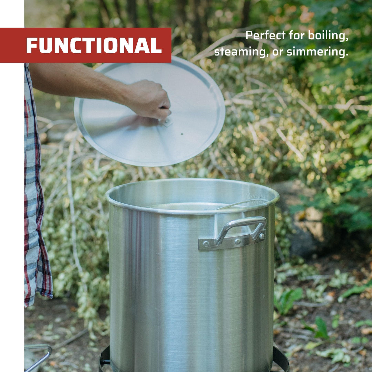 32-Quart Aluminum Pot L917412