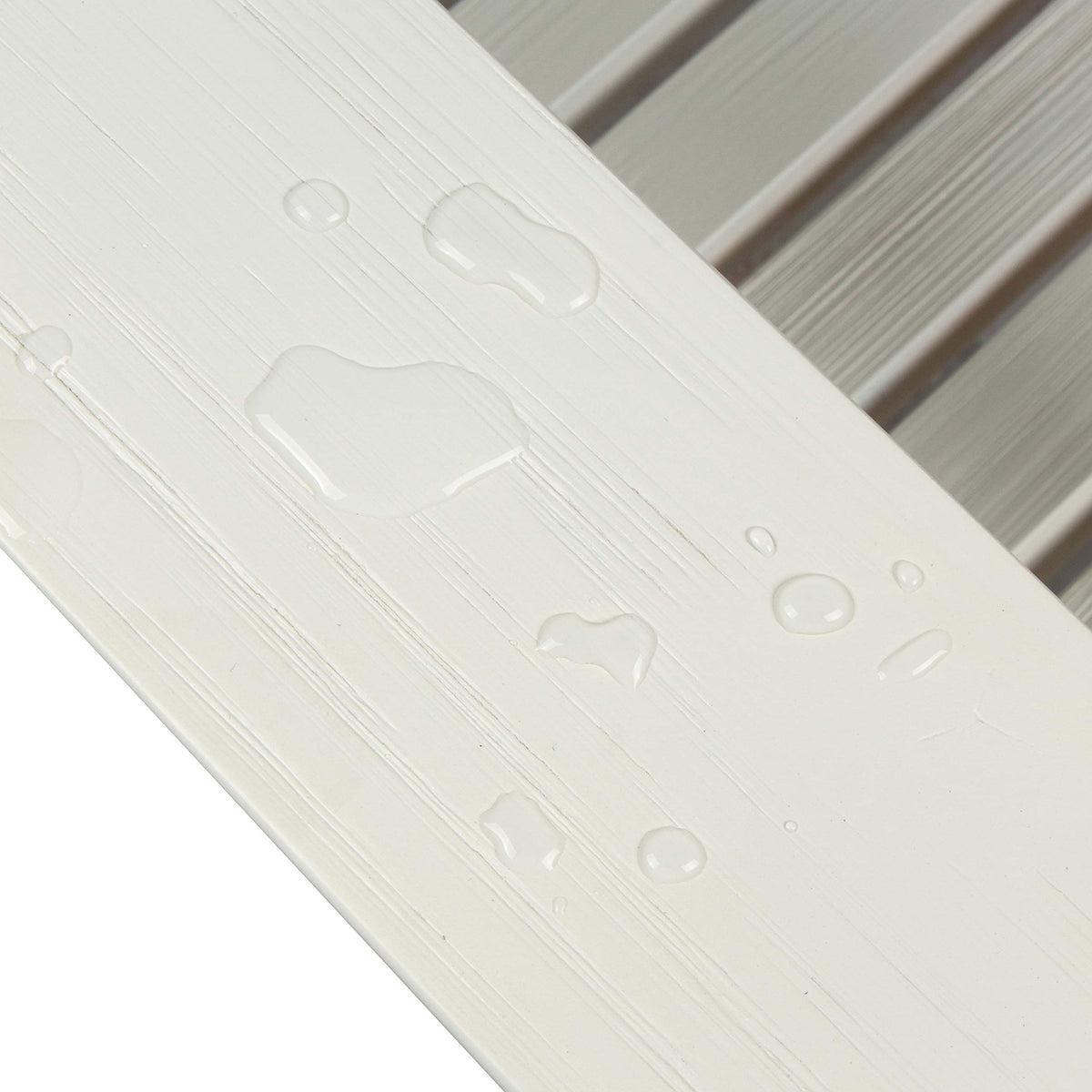 Eggshell White Wooden Adirondack Chair O56354