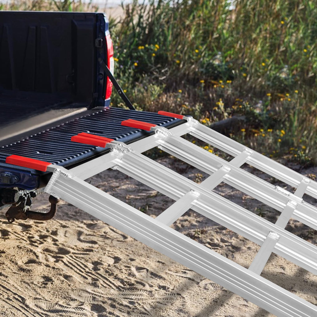 69" L x 50" W Tri-Fold Aluminum ATV Loading Ramp 1500lb Capacity K16304