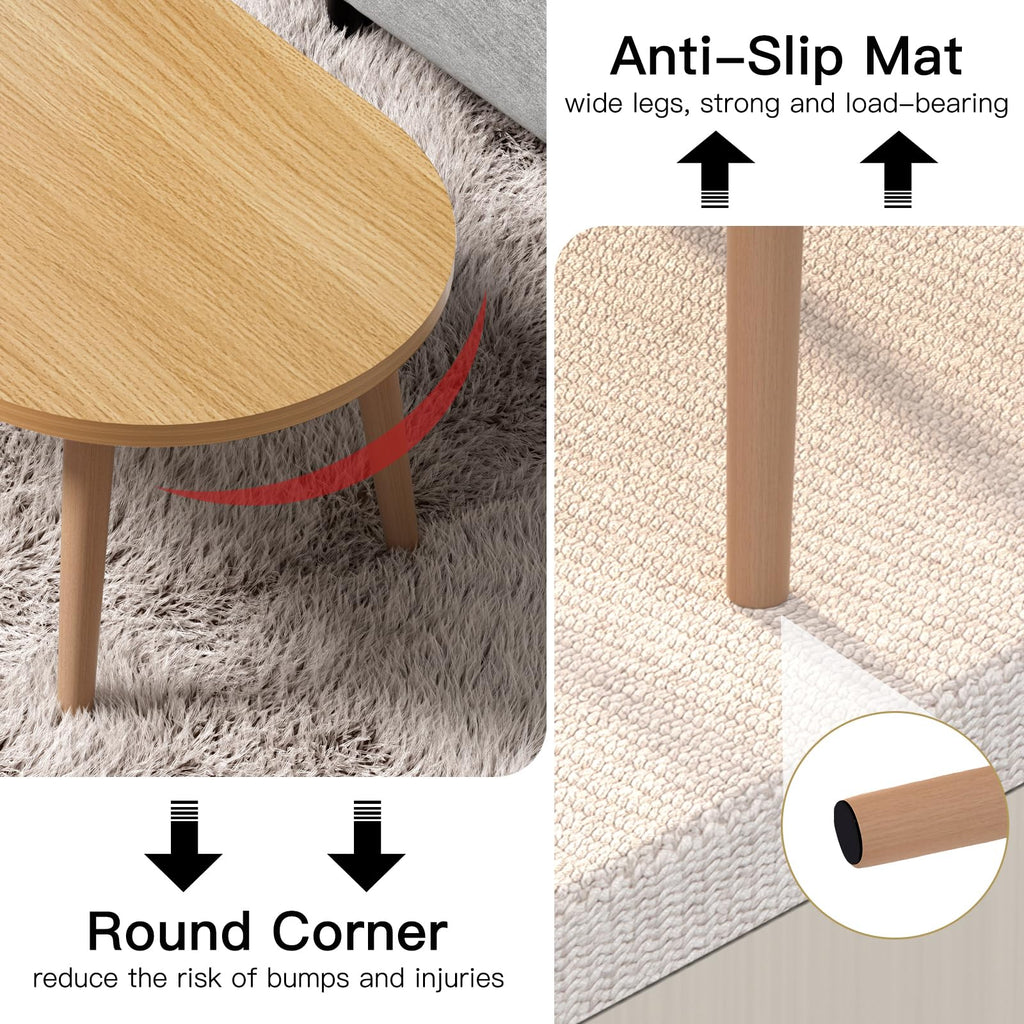 Small Oval Coffee Table I511