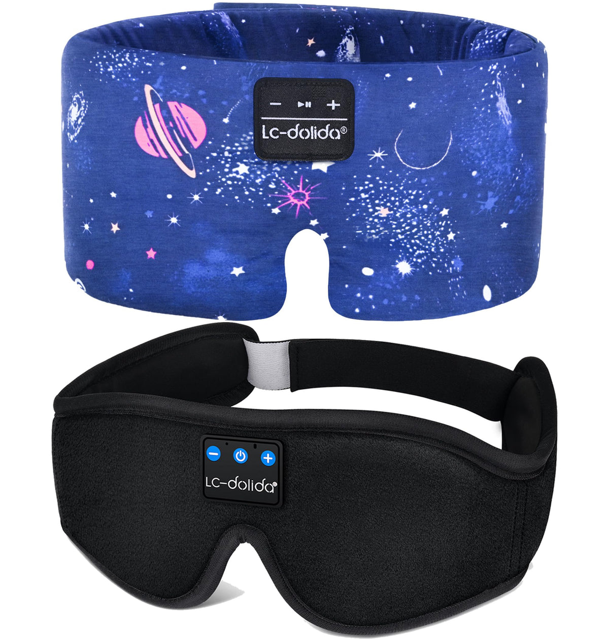 Sleep Mask with Bluetooth Headphones and Silk Sleep Mask N13735