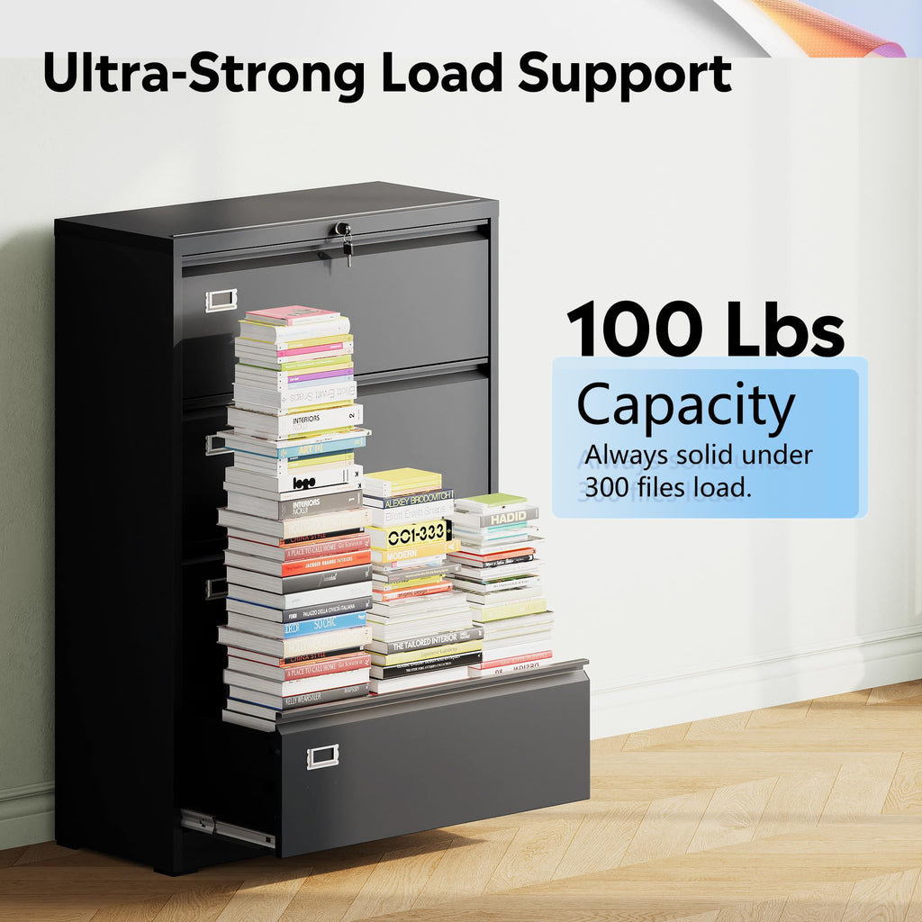 4 Drawer File Cabinet U3030