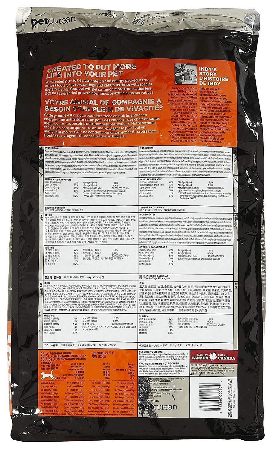 Salmon Dog Food 25lb C75019