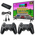 4K HDMI-Compatible Retro Gaming Console with 2.4G Wireless Controllers Q691