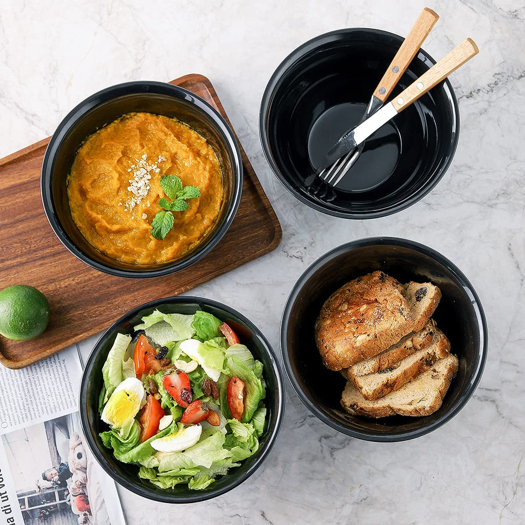 40 Ounce 7 Inch Ceramic Soup Bowls Set of 4 U53526