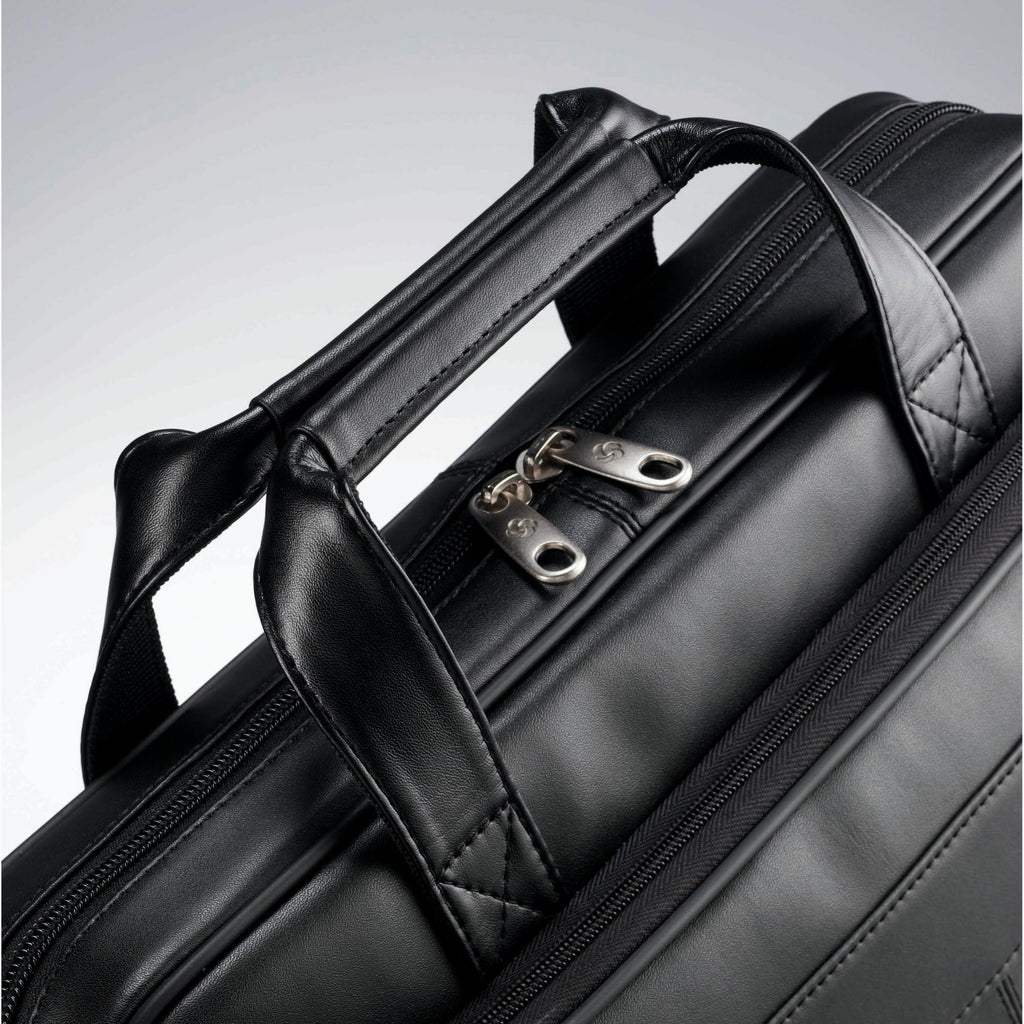 Leather Slim Briefcase K42410