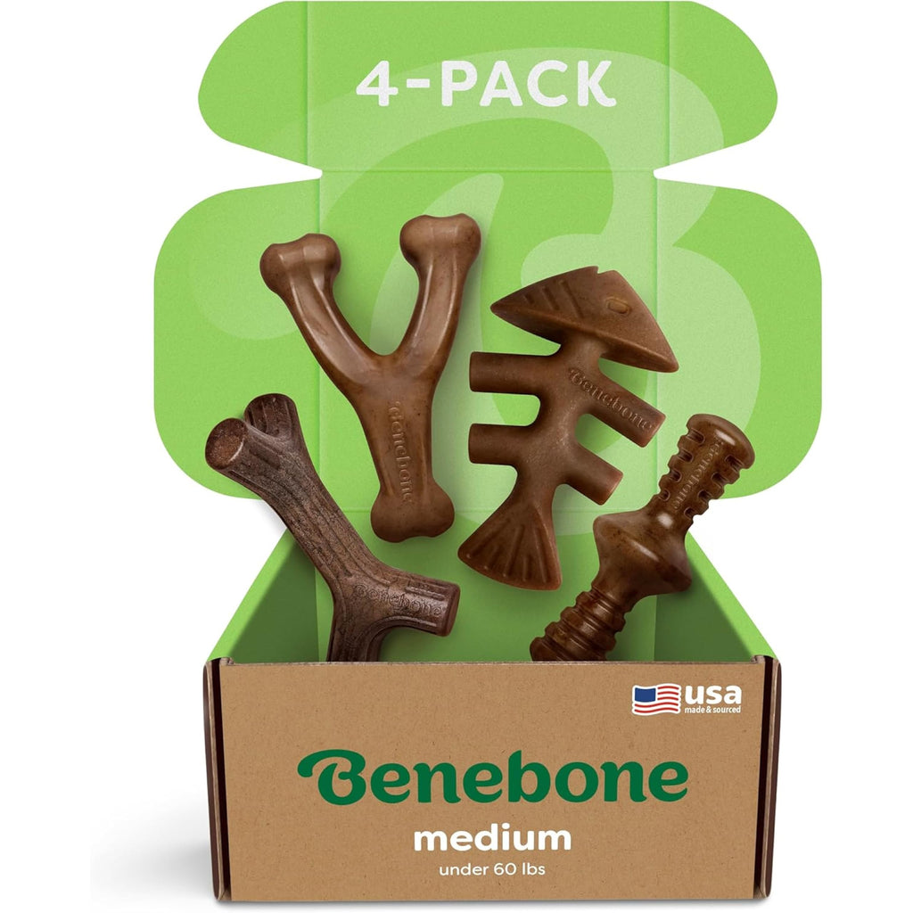 Medium 4-Pack Dog Toys B28047