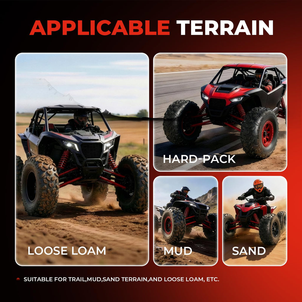 19x7-8 ATV/UTV Tires Set of 2 R385