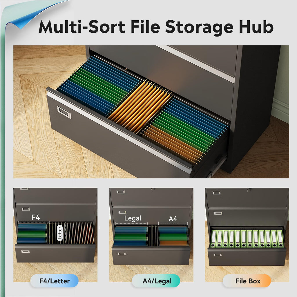 4 Drawer File Cabinet U3030