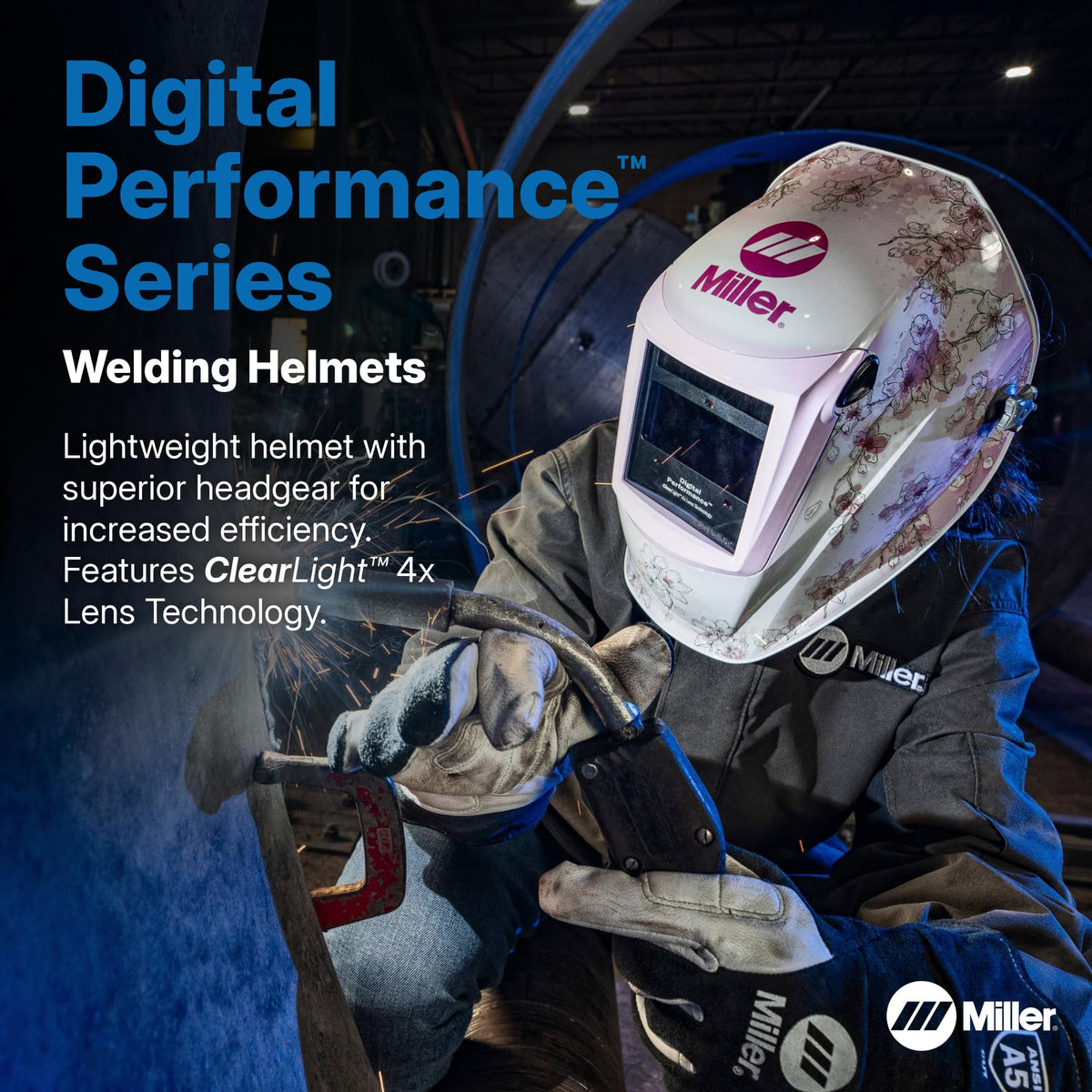 Black Welding Helmet T588