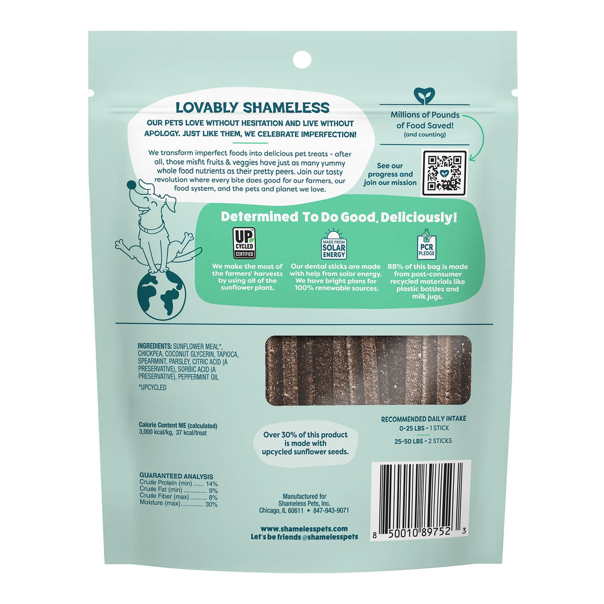 Mighty Mint Dental Chews for Dogs 18ct Y3674