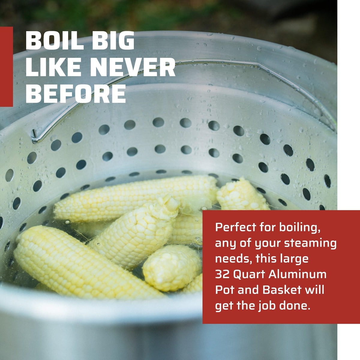 32-Quart Aluminum Pot L917412