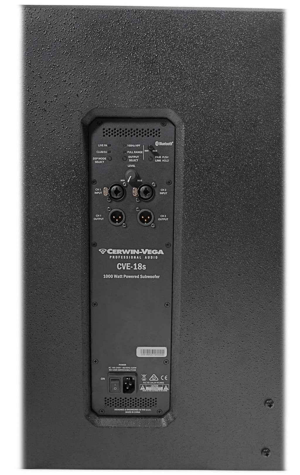 18" 1000 Watt Powered Subwoofer with Bluetooth L1212