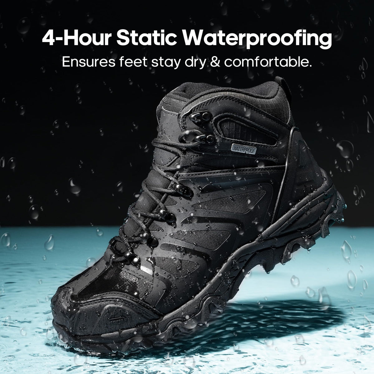 Waterproof Steel Toe Work Boots R848