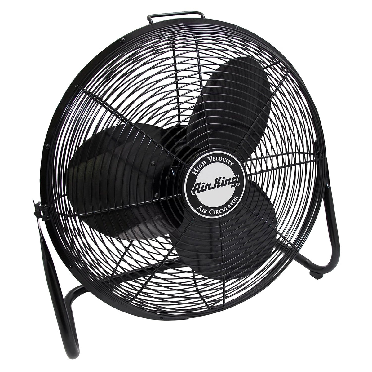 20-Inch High Velocity Pivoting Floor Fan, Black R515526