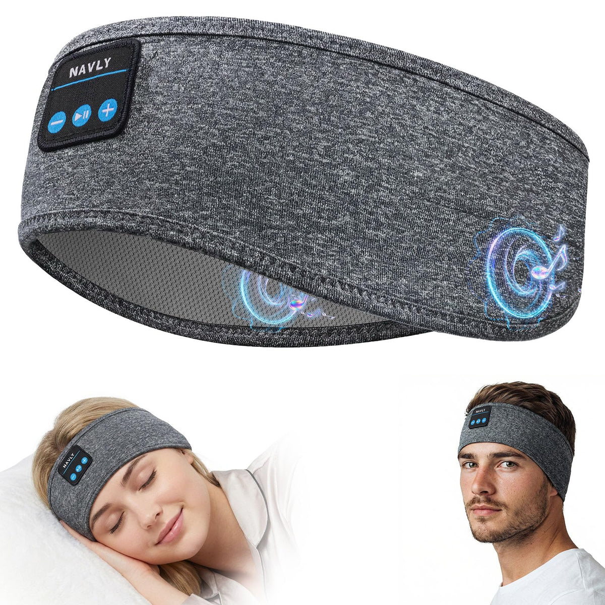 Bluetooth 5.4 Wireless Sleep Mask Headphones X300363