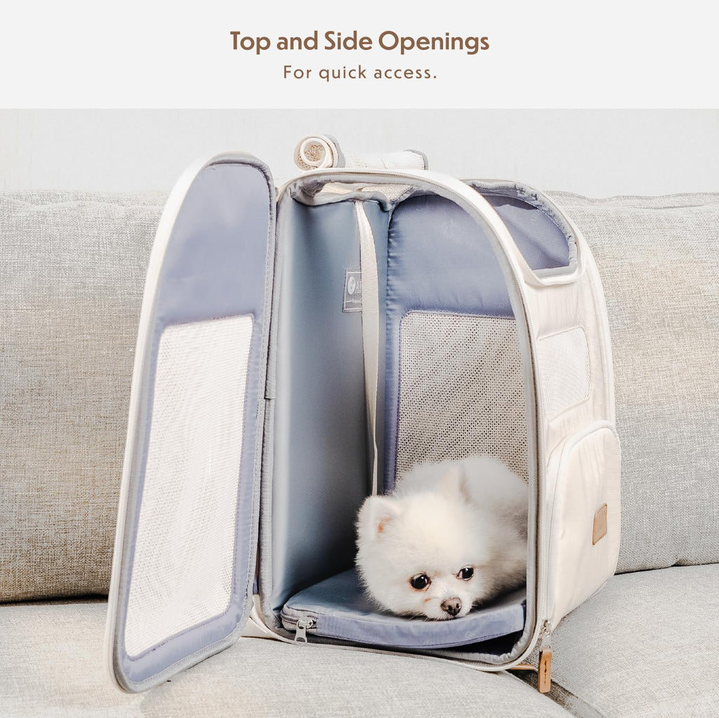 Tan Pet Backpack Carrier A85379