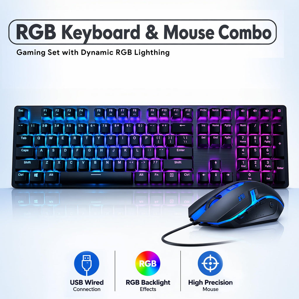 RGB Desktop PC Intel Core i5-8500 16GB DDR4 RAM 256GB SSD 500GB HDD GeForce GT 1030 R41885