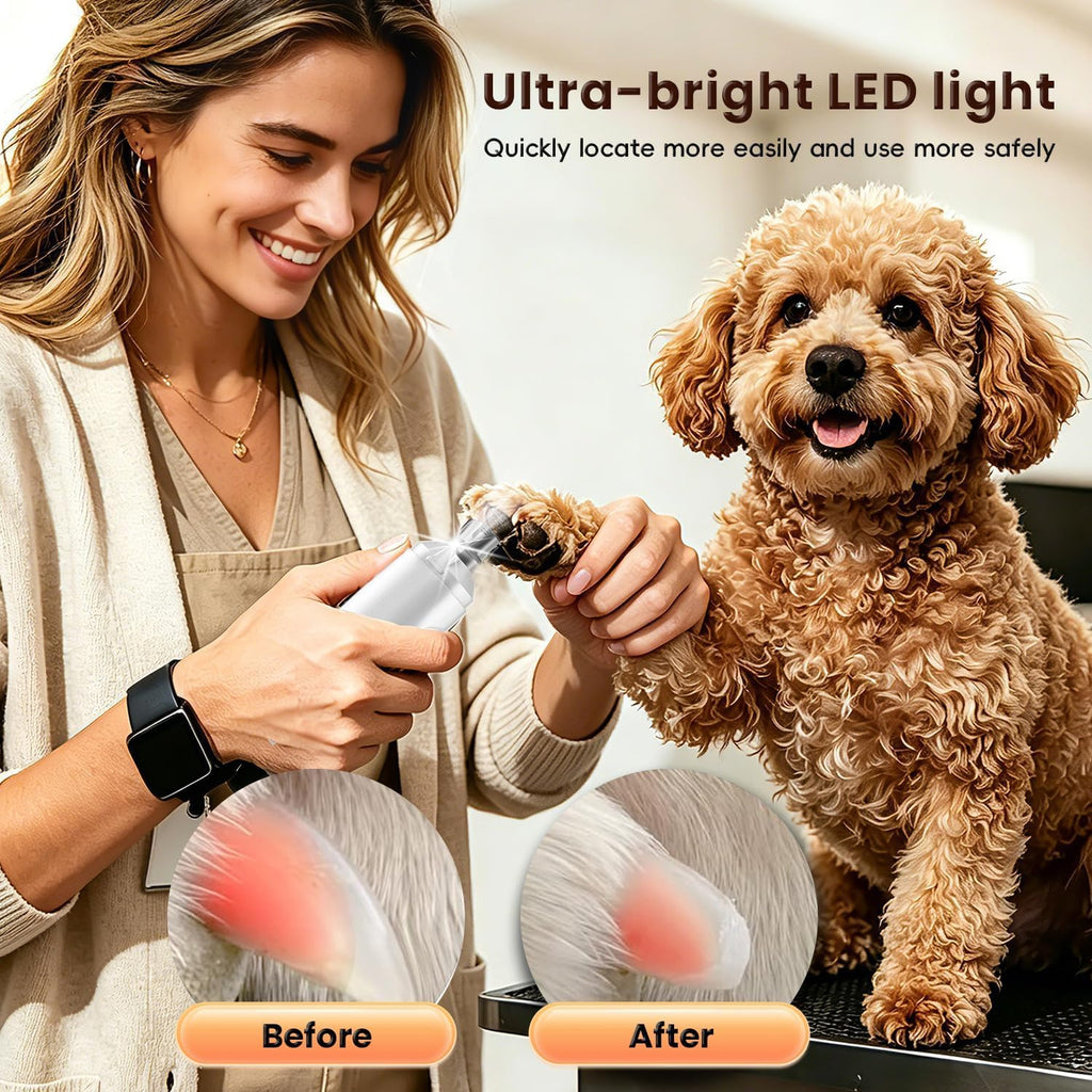 6-Speed Dog Nail Grinder with LED Light B4417
