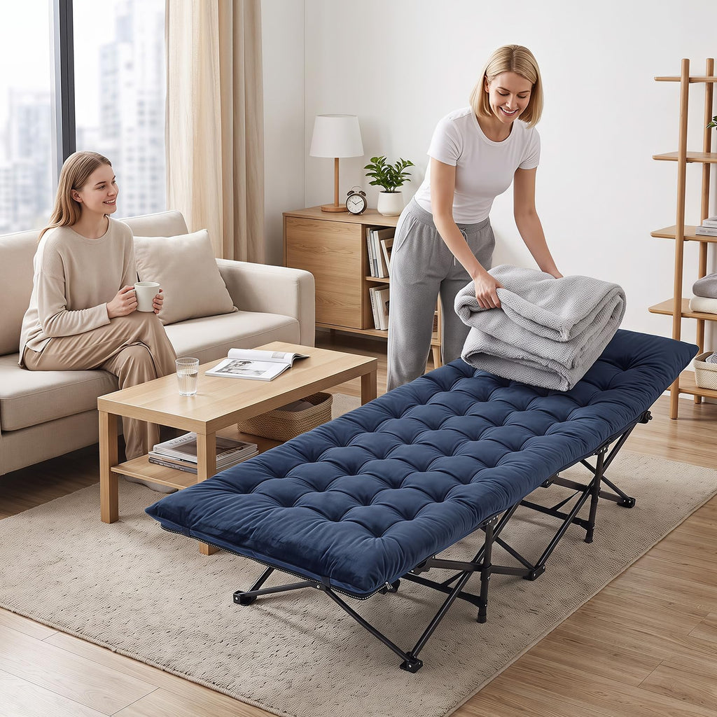 Camping Cot with Padded Mat C967